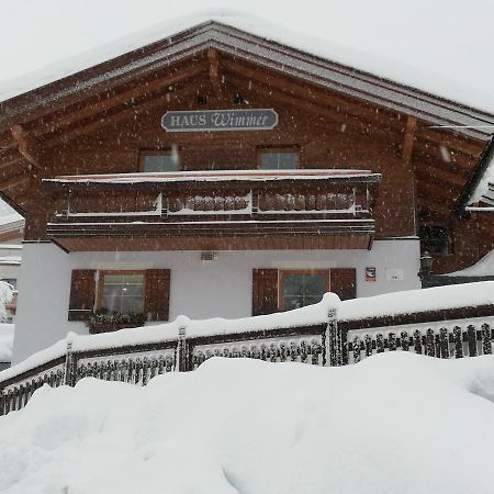 Haus Wimmer Saalbach Exterior foto